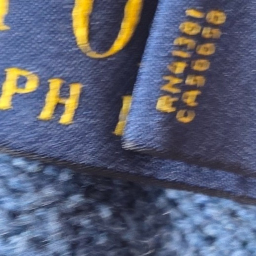 Polo Ralph Lauren Button Mock Neck Sweater Mens Large Blue Cotton RN41381 - Picture 8 of 9